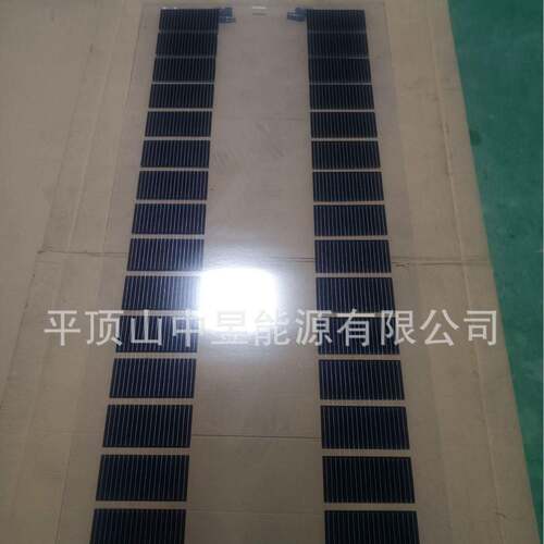 阳光房高透组件双玻5mm厚度透光率60%透光组件太阳能光伏组件170W