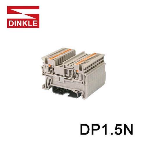 DINKLE町洋DP DPP 1.5 2.5 4 6N-TN-TR-PE 直插式接线 导轨端子