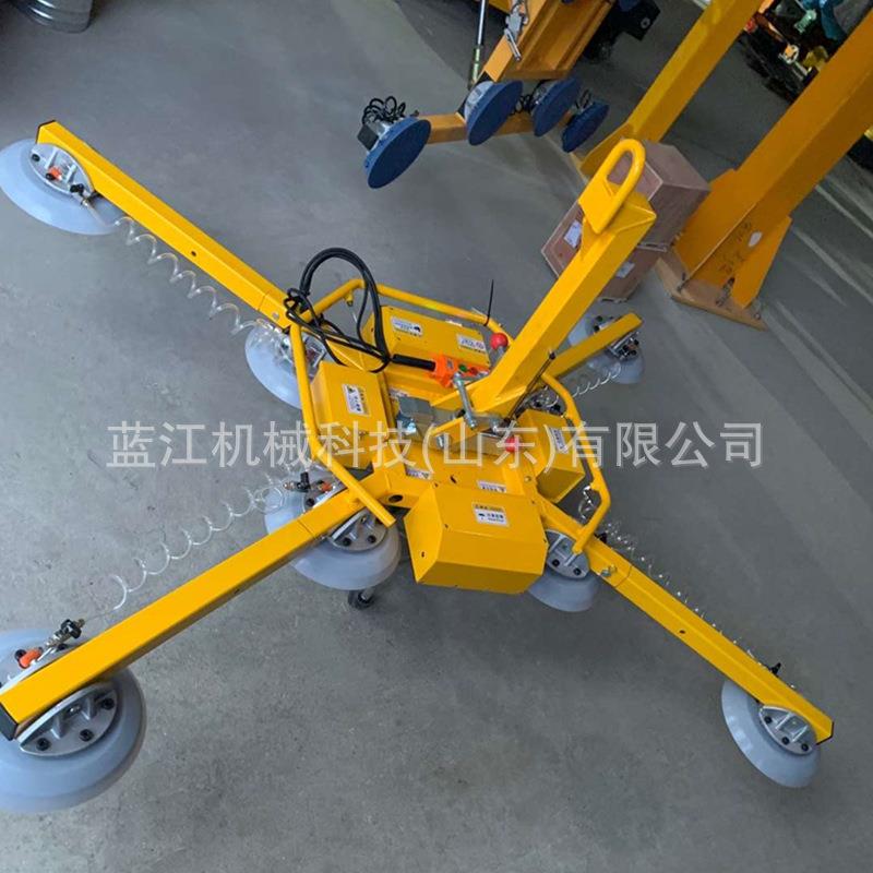 400公斤玻璃吸吊机 旋转真空玻璃吸盘载重1吨幕墙高空翻转吊具