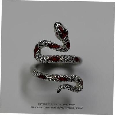 mens joint ring snake punk Male domineering finger rings