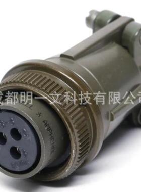 Amphenol重载连接器MS3106F14S-6P公插头6路