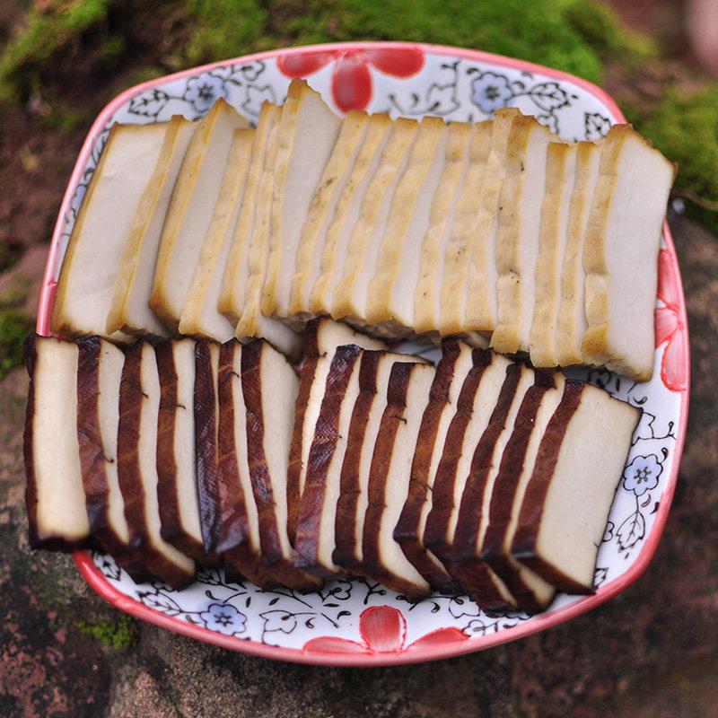 武冈豆干邵阳柴火攸县香干湖南特产卤菜素肉浏阳平江烟熏腊豆干
