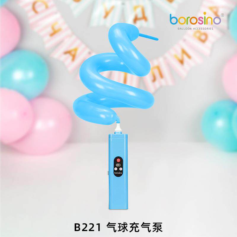 宝诺超静音插电款电动打气机长条电动充气泵魔术气球电动打气筒