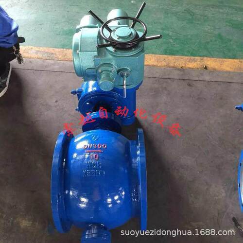 供应Q941F-25CDN100不锈钢T/L型软密封电动法兰三通球阀