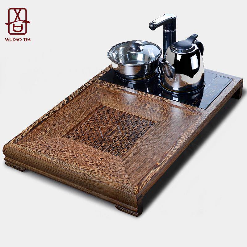 鸡翅木茶盘家用2026新款全自动套装一体茶具客厅高档办公室小茶台