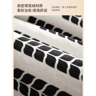 秋冬沙发垫2024新款防滑皮沙发专用坐垫三座一贵妃沙发套罩盖布巾