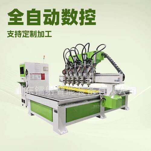 1625木工雕刻机三头双工序立体浮雕亚克力广告全自动数控雕刻机