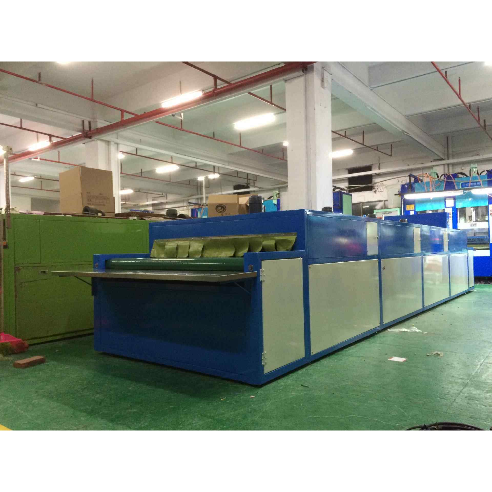 单双层烘烤炉工业EVA冷热定型机滚筒压鞋楦头快速线大小中双色底