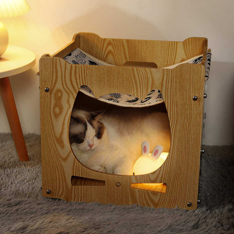 定制封闭猫别墅窝猫咪通用柜猫保暖冬季产房双层用品猫四季房子猫,宠物/宠物食品及用品,猫窝/屋/帐篷/沙发,淘宝优惠券,粉丝福利购,淘宝优惠卷