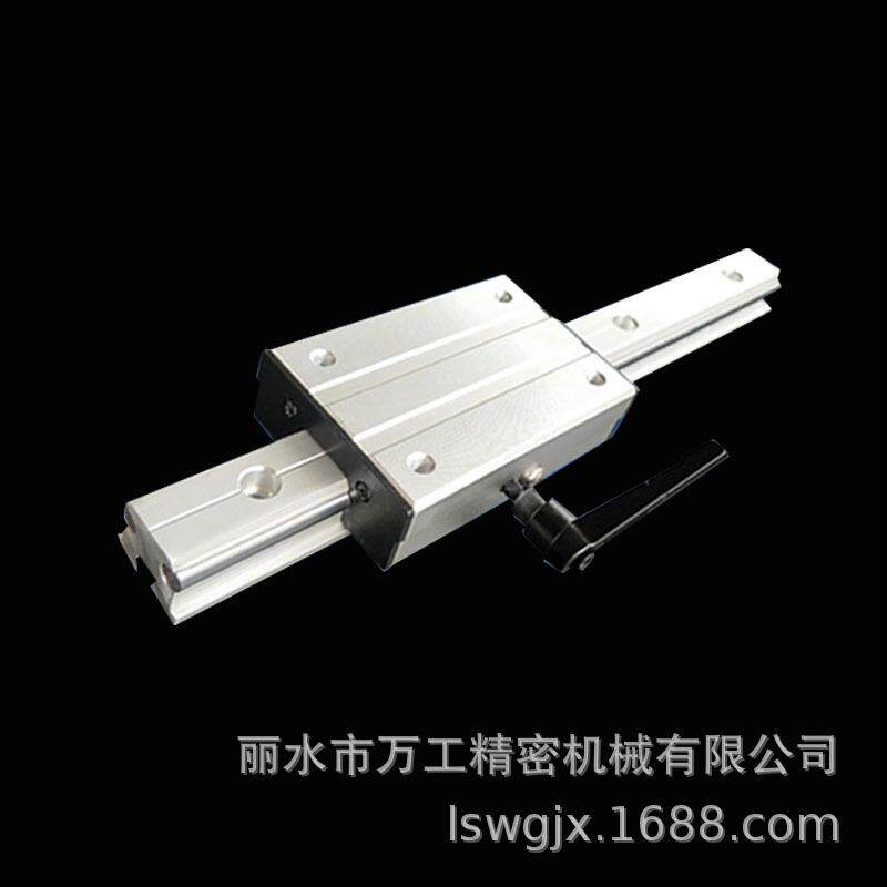 厂家直供LGD系列外置双轴心直线滚轮导轨 有锁紧手柄块