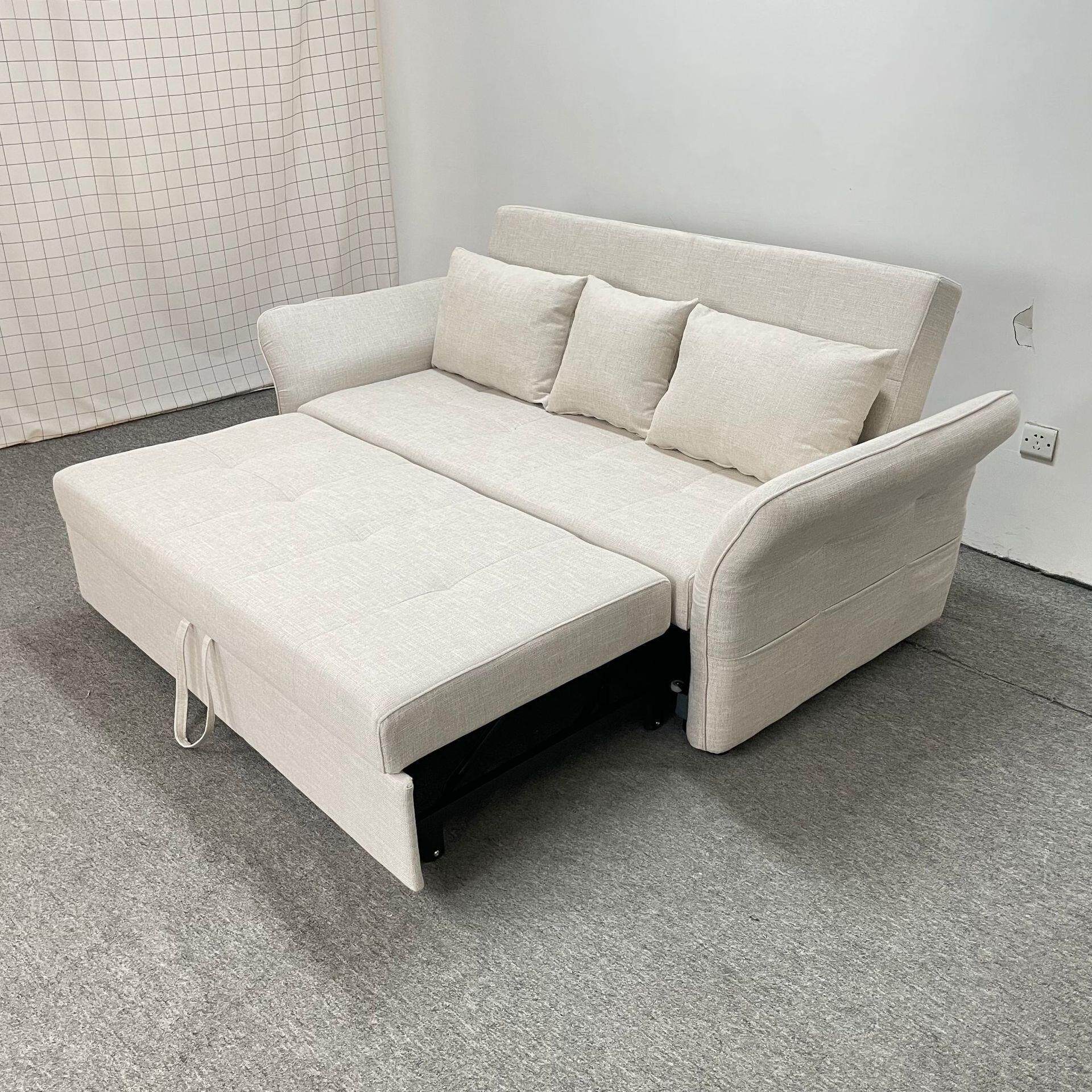 多功能沙发床两用折叠小户型客厅公寓贵妃储物可拆洗布艺沙发组合