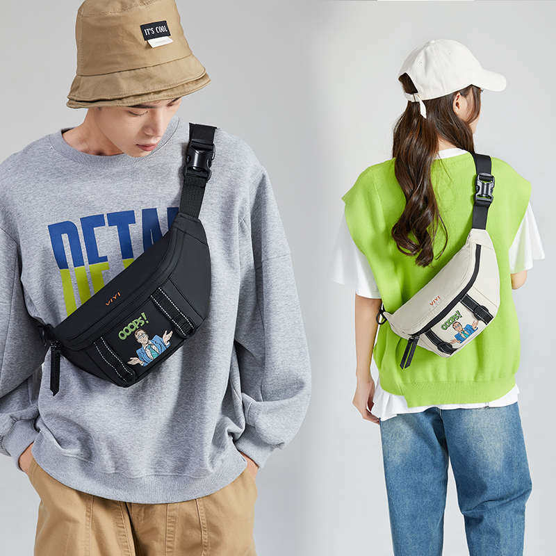 时尚简约情侣斜挎肩包休闲男士邮差包胸包轻便腰包女挎包潮流背包,箱包皮具/热销女包/男包,胸包,淘宝优惠券,粉丝福利购,淘宝优惠卷