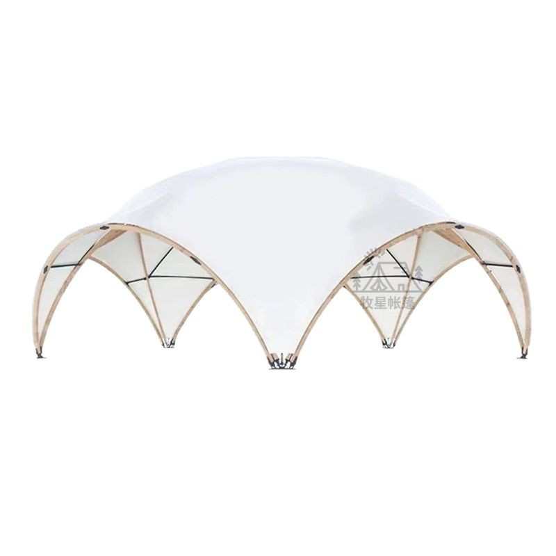 户外大型穹顶天幕展览帐篷穹顶帐篷露营团建活动餐饮帐篷定制工厂