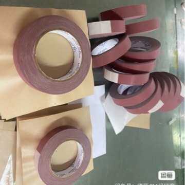 圣戈班红色高温胶带RU 毛面 光面半导体贴压版专用