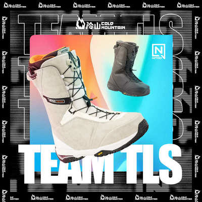 冷山雪具NITRO TEAM雪鞋尼卓滑雪鞋全能滑行单板鞋滑雪靴男2425款