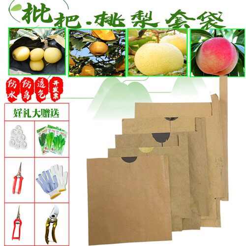 梨树专用套袋梨子专用套袋桃石榴芒果黄桃西瓜防雨水防虫鸟透气苹