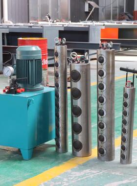 120mpa高压岩石劈裂棒100柱塞劈裂机柴油液压劈裂棒