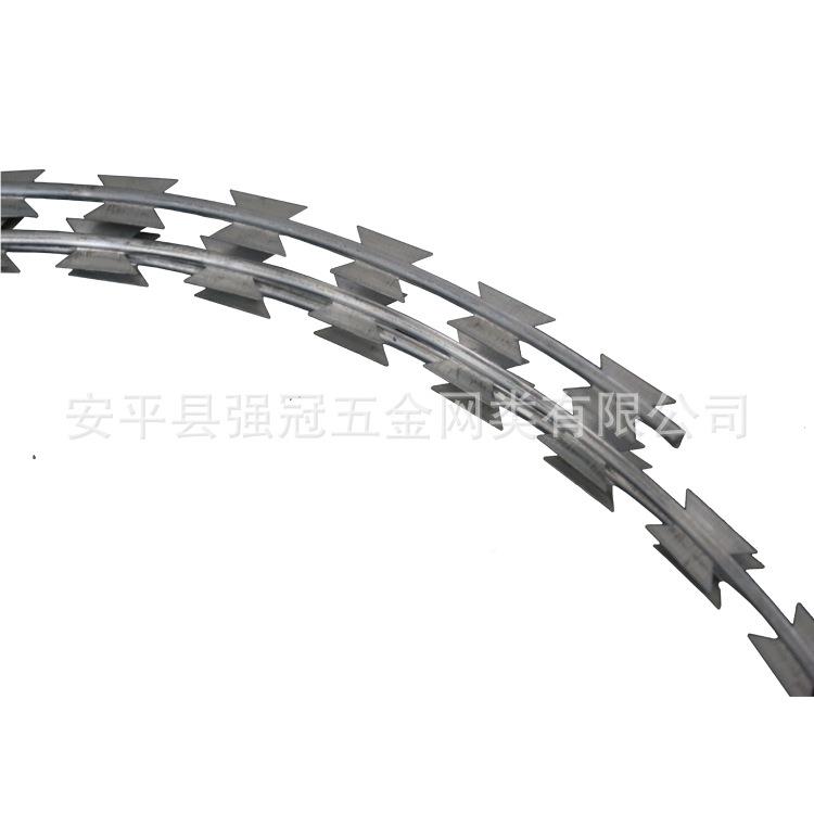 刺公路墙护栏刀网围 单双丝刺绳 刀片刺绳 片可预订