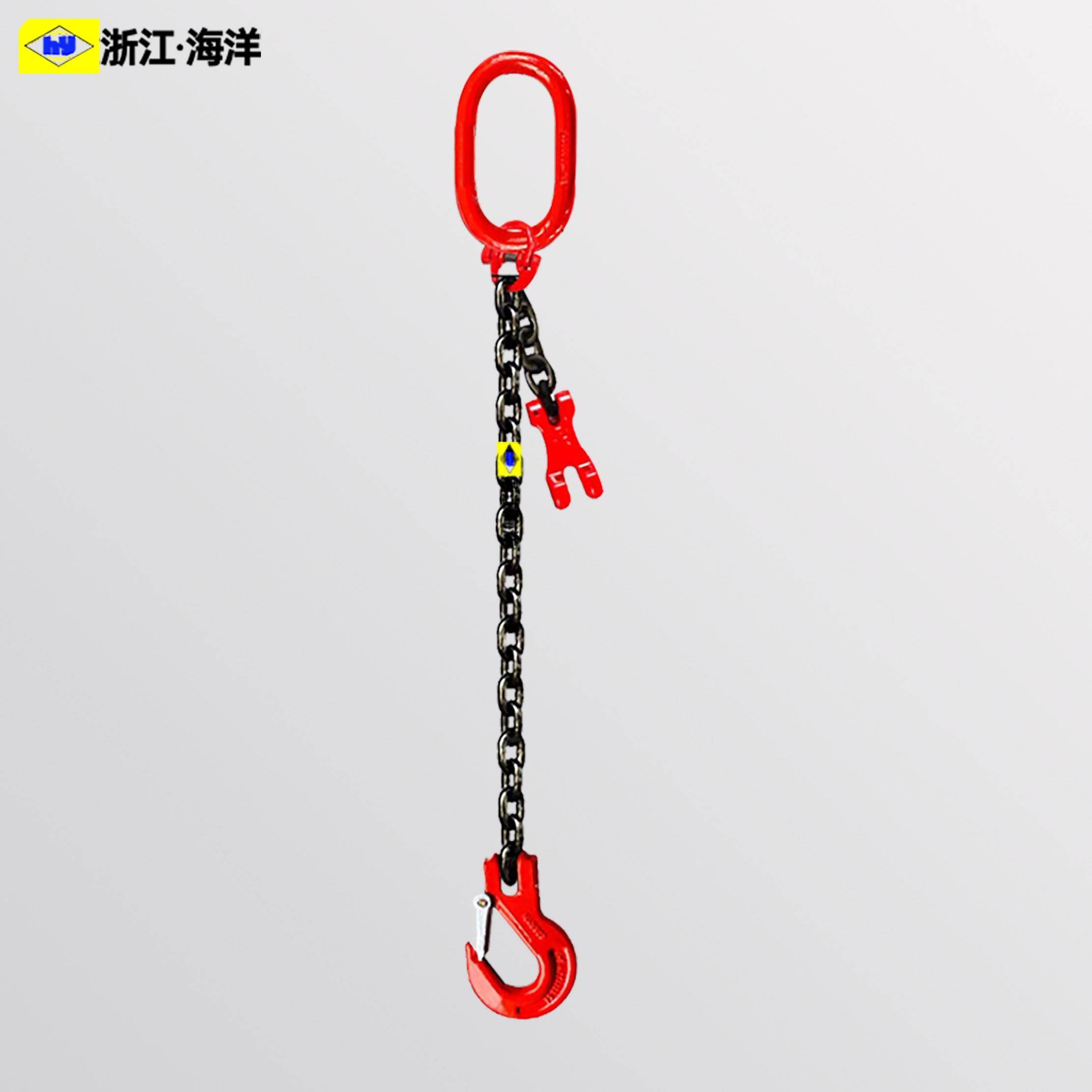 起重链条4腿吊链组合吊具链调节炼器4腿吊吊带装铁可缩短链条钩挂