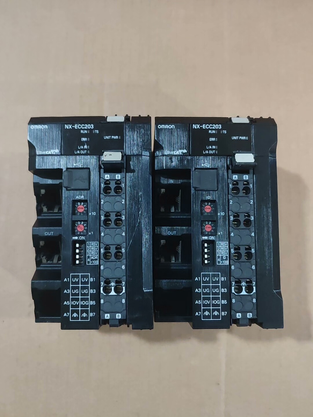 OMRON 欧姆龙  NX-ECC203  实物拍摄  功能