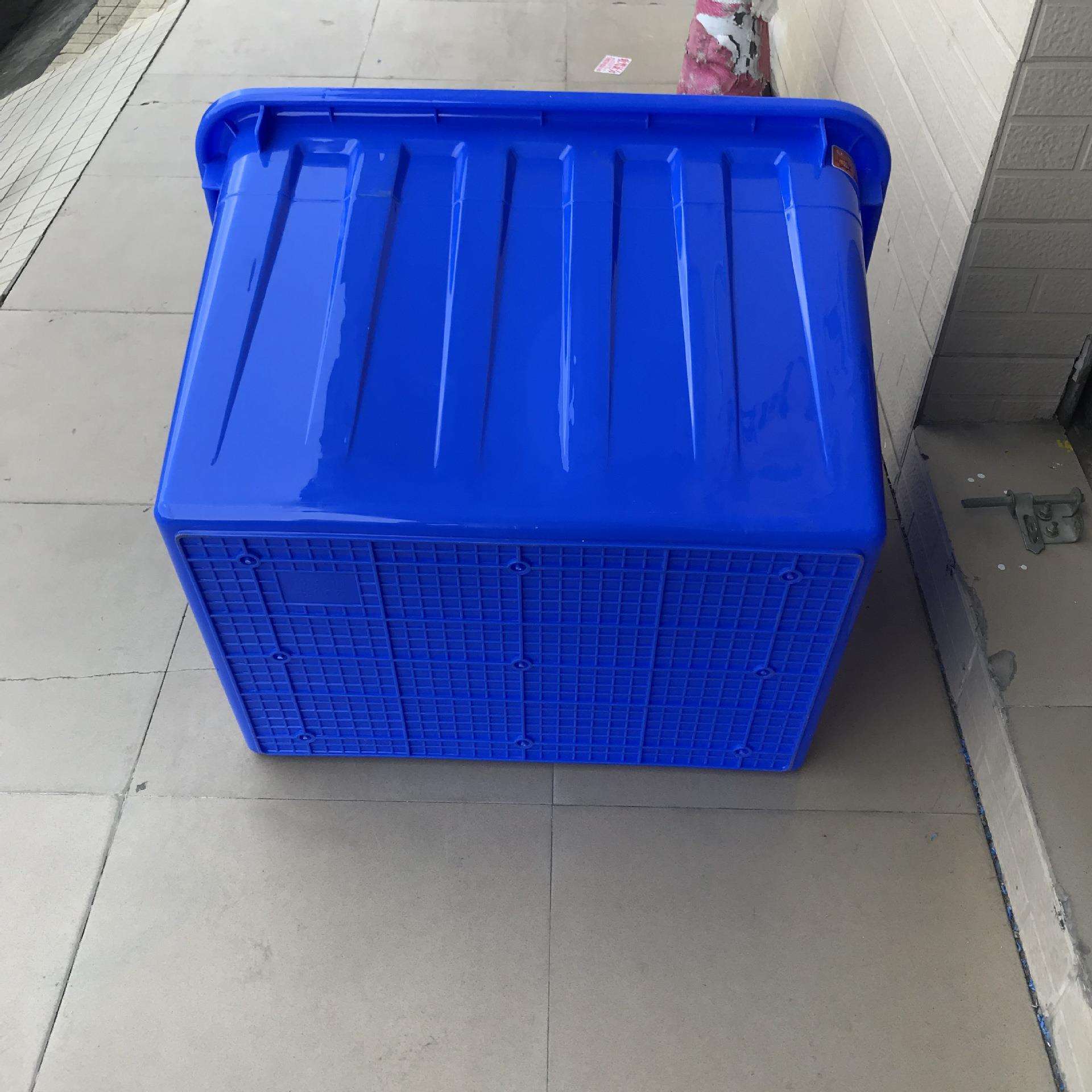 980*770*660塑料箱 塑料水箱长方形400升塑胶水产养殖服装周转箱