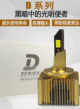 汽车LED大灯D系列直插式大灯D1S D2S D3S D4S D8Sled大灯D2R D1R