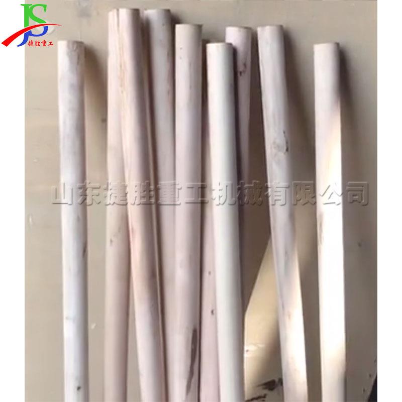 农用铁锹锄头杆圆棒机 木工梳齿镐把机 家具装饰圆形木料加工设备图片