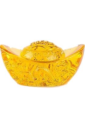 2026聚宝盆水晶摆件财神招财聚财装饰客厅办公佛堂摆放乔迁开业礼