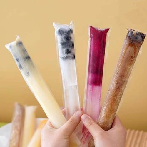 Popsicle bags, crushed ice pops bags, DIY popsicle bags, dis