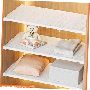 Adjustable Closet Organizer Storage Shelf Wall Mounted DIY