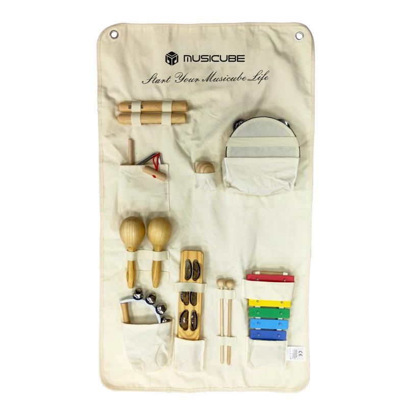 新款Musicube教儿童奥夫打乐器鼓玩具音乐早击幼尔儿园学校教具套