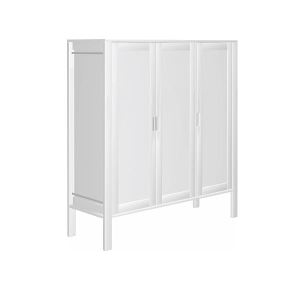 高档HA柜B装A德国原进口三门衣柜实木衣柜儿童保衣儿童家环具大衣