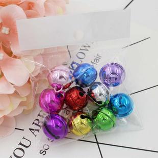 小铃铛配件diy彩色响声大金色迷你猫咪狗狗玲珰挂件手工装饰材料