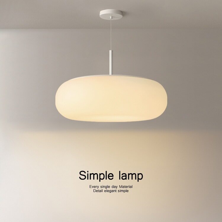 北欧卧室吊灯现代简约餐厅灯儿童房书房无频闪苹果亚克力吸顶灯