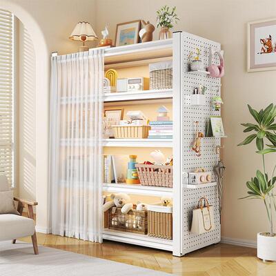 Kitchen shelf, multi-layer storage rack, warehouse