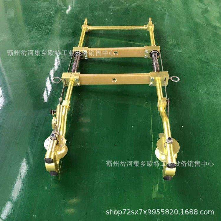 绝缘绳梯铝合金飞车单线双线飞车刹车自锁式铝合金软梯头飞车