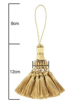 1Pc Tassels Hanging Decoration Crafts Silk Fringe Tassel Key