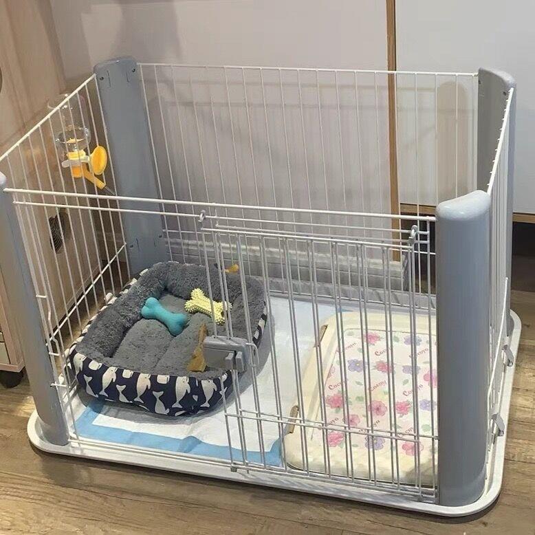 爱丽丝狗笼子中小型犬泰迪IRIS狗笼带厕所围栏室内法斗泰迪比熊