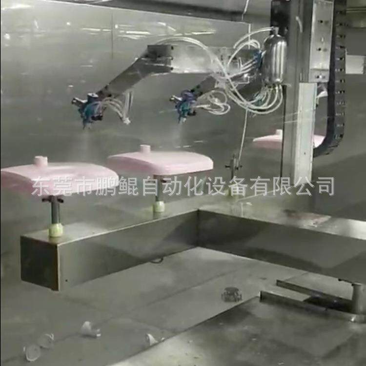 东莞厂家供应按摩仪塑胶外壳喷漆机 小家电外壳全自动喷涂设备
