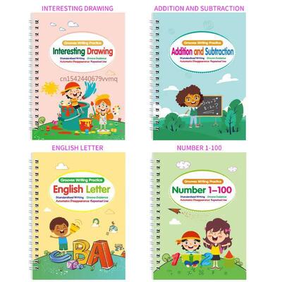Reusable Copy Book Learning English Letter Calligraphy Book