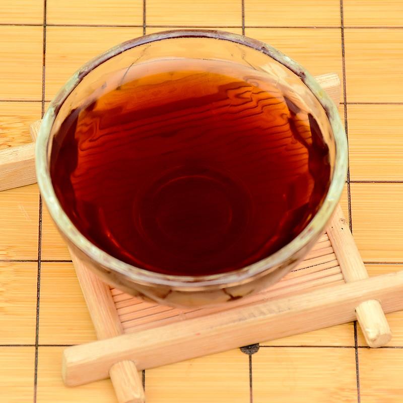 棠谦云南糯米香普洱茶浓香陈年古树熟茶迷你小沱茶方砖500g木桶装