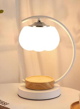 奶必油风台灯T-0318卧夜室头小灯创意南瓜温馨浪漫氛床围感非要不