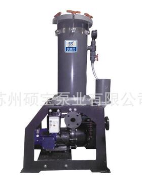 硕宝牌SFP-2012-2耐酸碱铬酸电镀过滤机PVC镀铬电镀过滤机