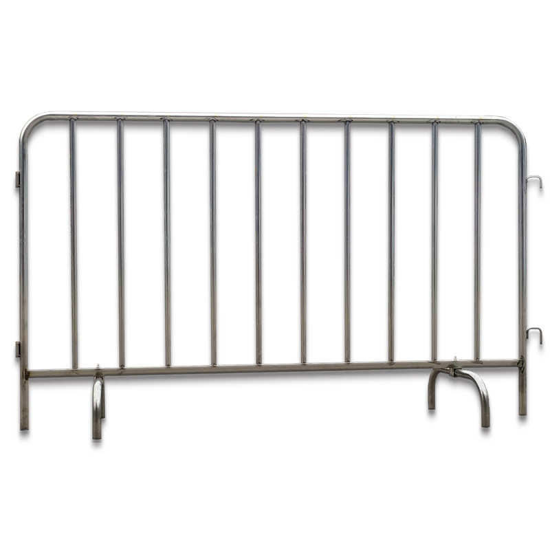 一体式旋转脚不锈钢铁马防护栏会展活动马拉松篮球移动隔离围栏杆