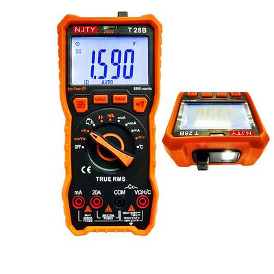 南京天宇T28AB真有效值数字万用表58AB电压温度测量100mF电容仪表