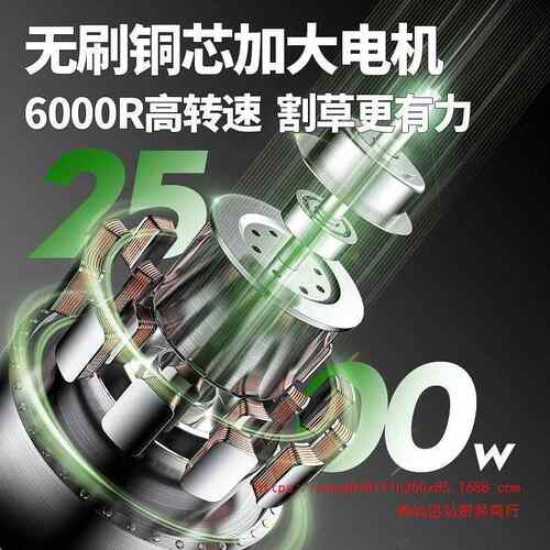 博奥WIW式草坪机电动手推草修剪机小型家用园林菲剪草机插电割坪