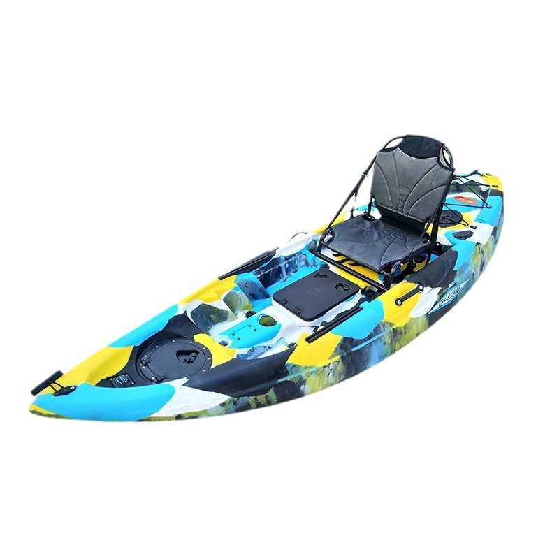 单人平台舟单人皮划艇塑料船滚塑皮划艇厂家直销2018年新款