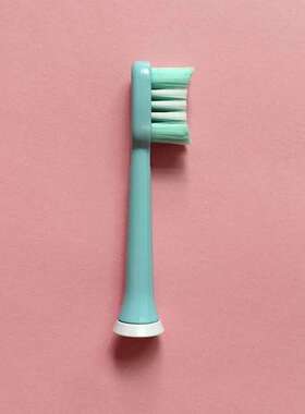 适配旋转朔料电动牙刷头702/722/M08/M07B替换圆头牙刷头