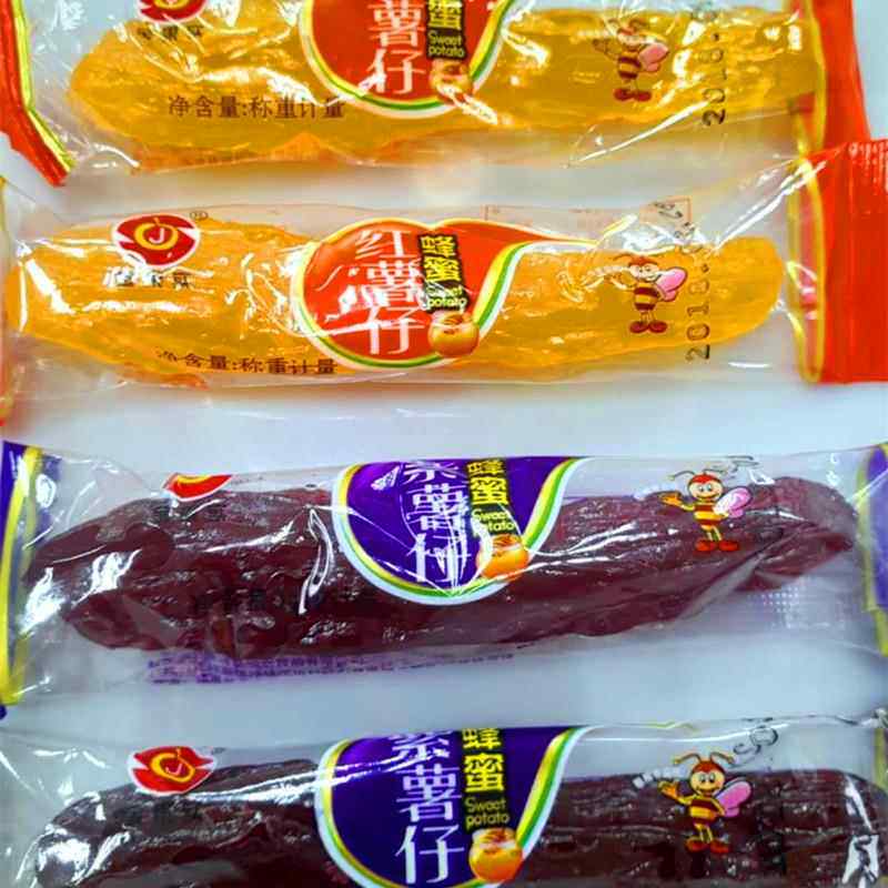 金果实新包装 蜂蜜红薯仔蜂蜜紫薯仔10元500克休闲零食 满2斤包邮