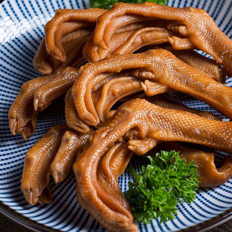 【香辣鸭爪】向丽香辣鸭爪鸭脚广东客家梅州老字号正宗特产即食